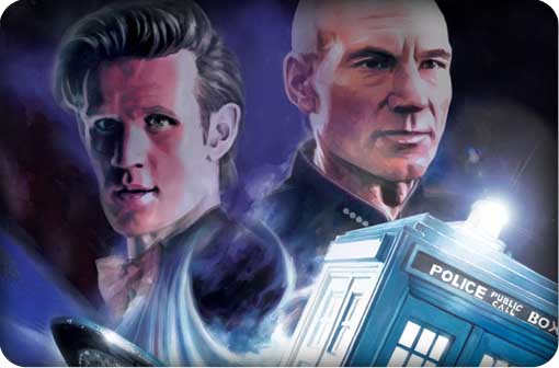 Doctor Who & Star Trek: TNG Teamed Up to Stop the Borg/Cybermen