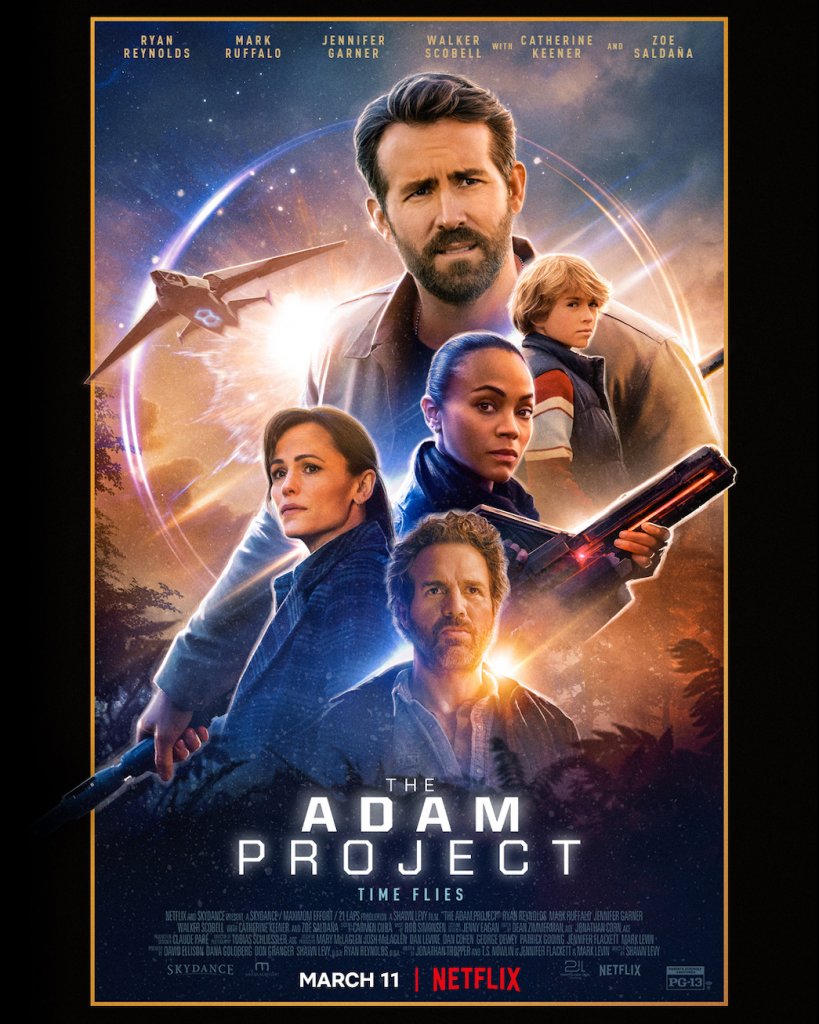 The Adam Project Check out Ryan Reynolds x2 in Netflix Trailer